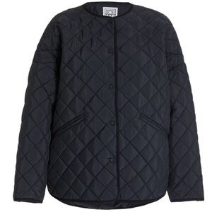 Toteme Quilted Black Jacket, M
